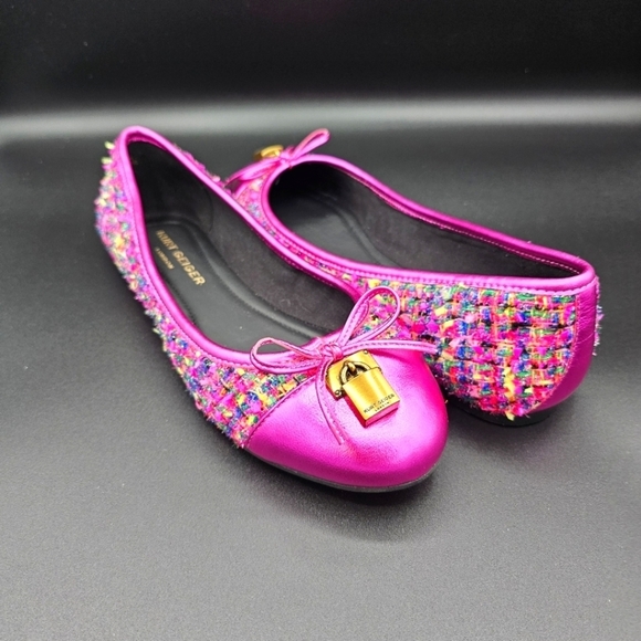 KURT GEIGER EAGLE BALLERINA FLAT | 10=41 - Picture 1 of 10